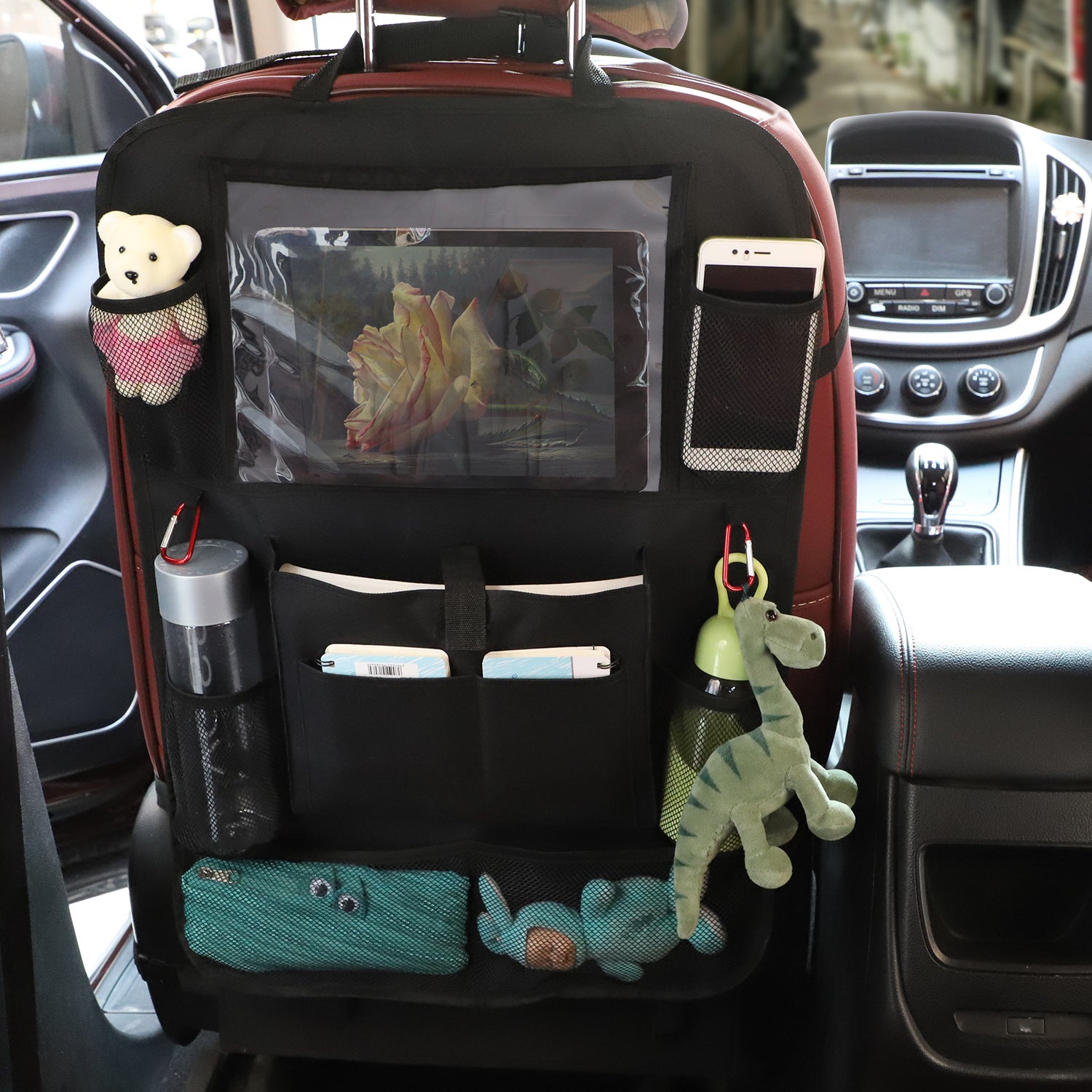 Smart Car Seat Organizer for Clutter-Free Family Trips