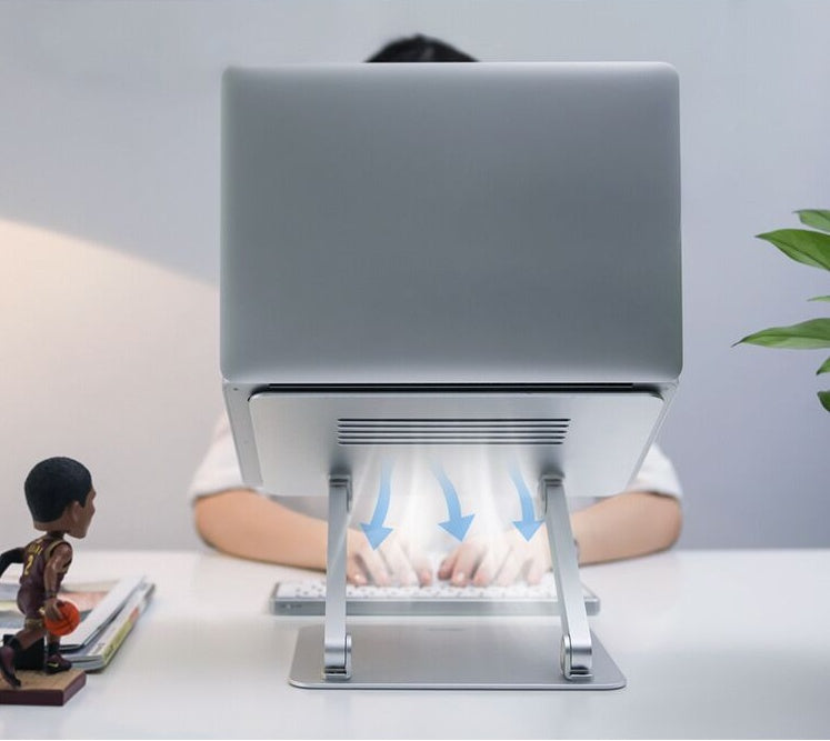 Upgrade Your Setup with a Stylish Aluminum Laptop Stand Today