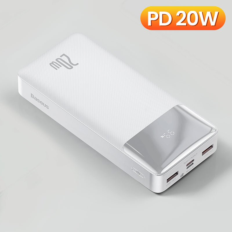 Reliable 10000mAh Power Bank with Clear Display and Fast Charging